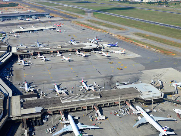 Aeroporto de Guarulhos transporte aéreo
