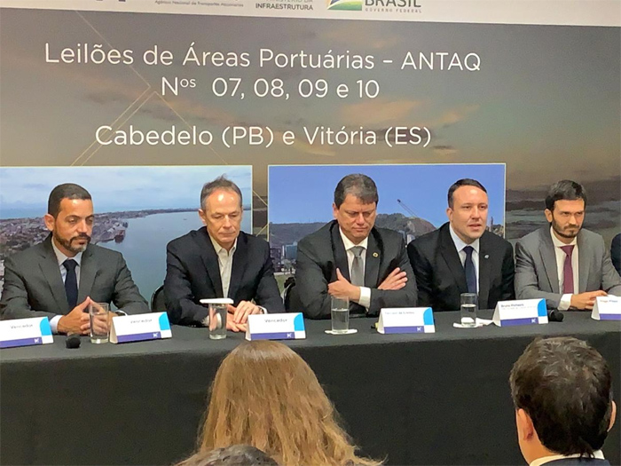 Coletiva de imprensa do Ministério da Infraestrutura