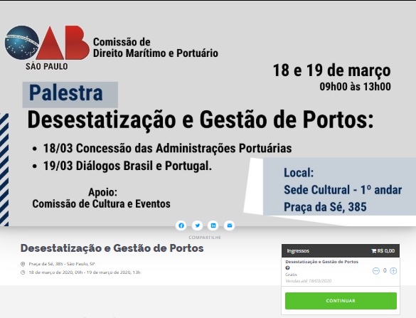 oas desestatizar portos