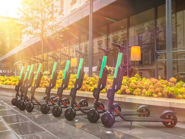 patinetes scooters cidades