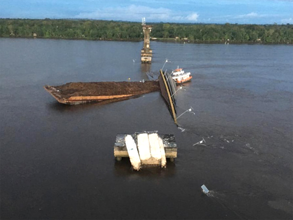 ponte desaba belem para