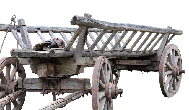 O transporte de cargas teve seu principal avanço com a invenção da roda